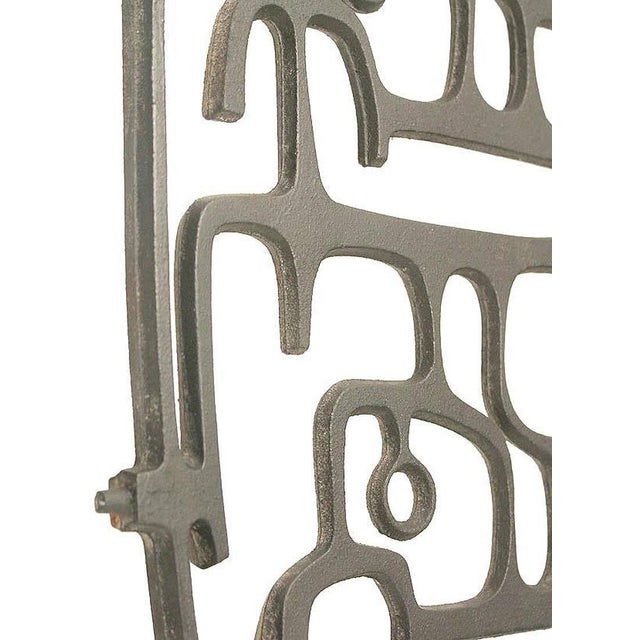 Vintage Wall Art Sculpture, 1950s For Sale - Image 9 of 11