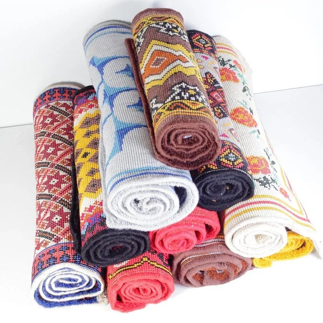 Textile Mid-Century Czechoslovakian Wool Runner Rug, 1960s For Sale - Image 7 of 8