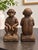 Mid-Century Modern Vintage Melannco Chimpanzee Monkey Bookends – Faux Bronze Finish – Set of 2 For Sale - Image 3 of 4