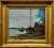 Brown Henry Ward Ranger - New England Harbor Scene -Oil Painting For Sale - Image 8 of 8
