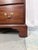 Brown Late 20th Century Henkel Harris Mahogany Chest on Chest Tall Dresser For Sale - Image 8 of 9