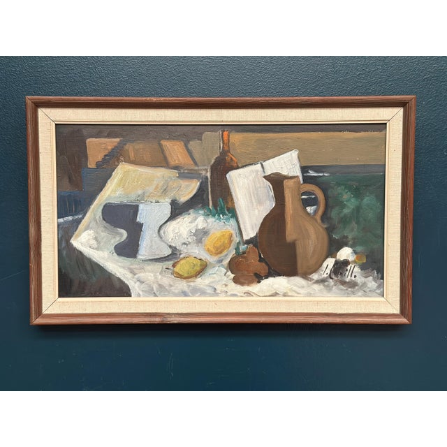Inge Camill, Still Life, 1960s, Oil on Canvas, Framed For Sale - Image 12 of 14
