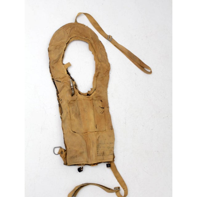 Khaki Wwii Pneumatic Life Vest For Sale - Image 8 of 8