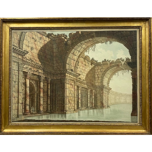 Jean T. Prestel, Figurative Scenes, 1700s-1800s, Engravings, Set of 2 For Sale - Image 7 of 10