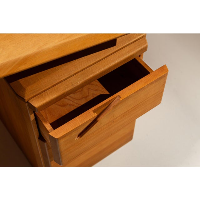 Adjustable Desk in Beech from Seltz, France, 1980s For Sale - Image 16 of 18