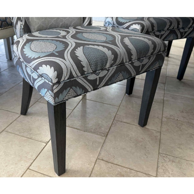 Contemporary Jessica Charles Colette Dining Chairs - Set of 8 For Sale - Image 16 of 17