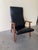 1960s Mid Century Scandinavian Teak High-Back Lounge Chair For Sale - Image 4 of 10