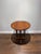 Victorian Antique Edwardian Burl Veneer Maritime Lamp Table Attributed Ocean Liner Furniture, Circa 1900 For Sale - Image 3 of 12