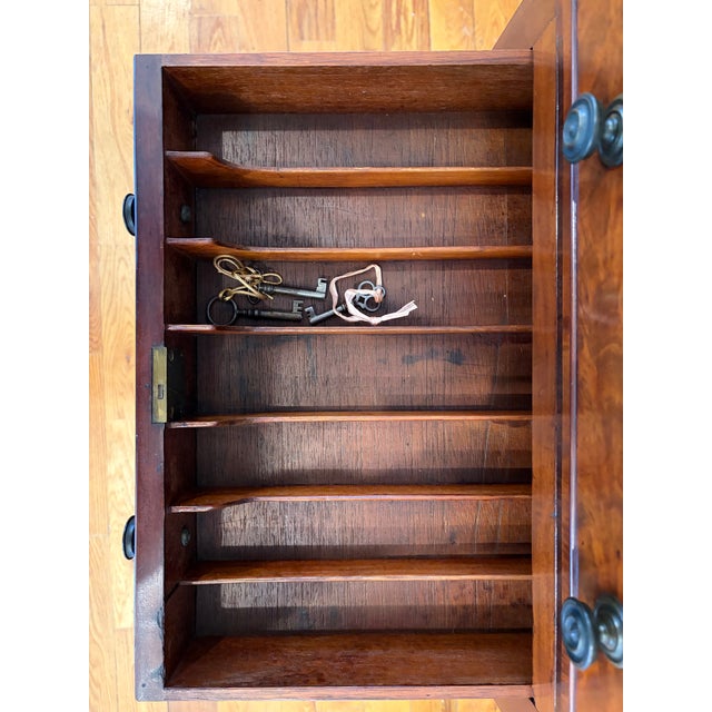 Antique 19th Century Mahogany Silver Chest For Sale - Image 11 of 12