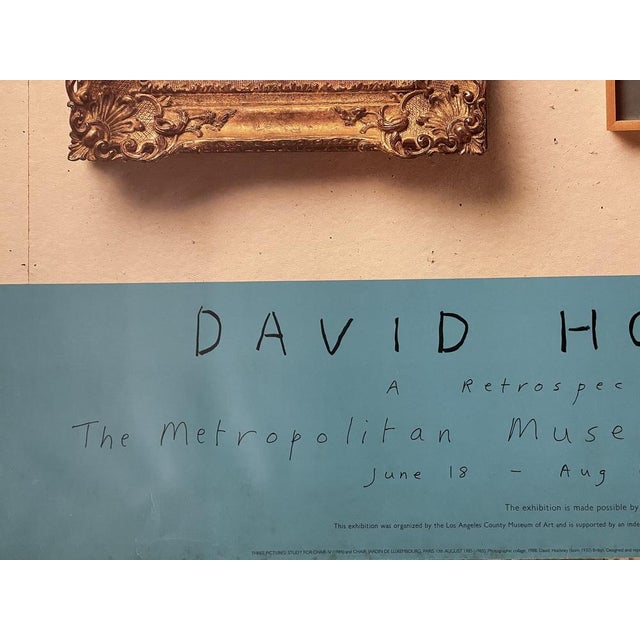 David Hockney, MOMA Exhibition, 1988, Poster For Sale - Image 6 of 7