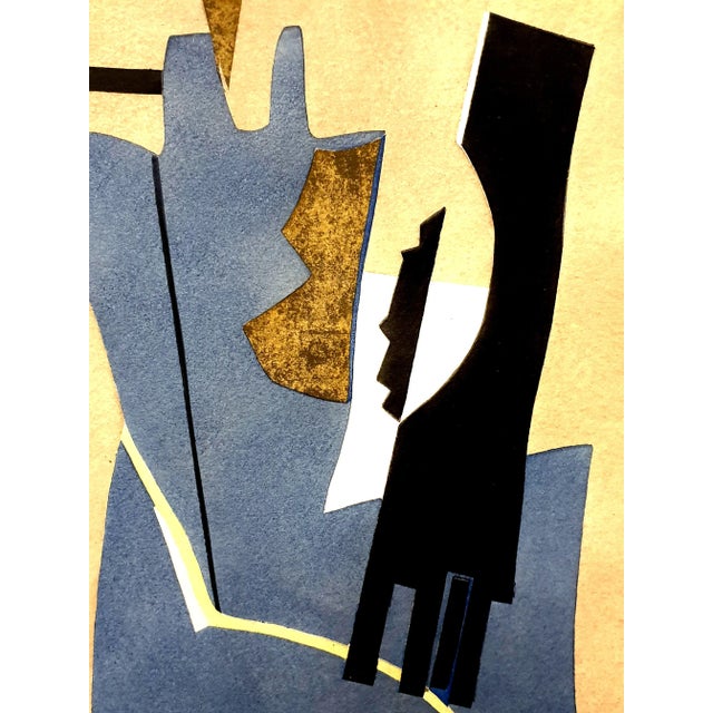 (after) Alberto Magnelli - Composition - Pochoir 1956 For Sale - Image 4 of 7