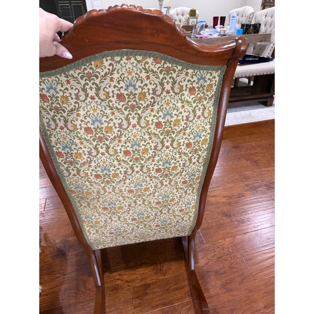Mid Century Gooseneck Rocker For Sale - Image 4 of 12