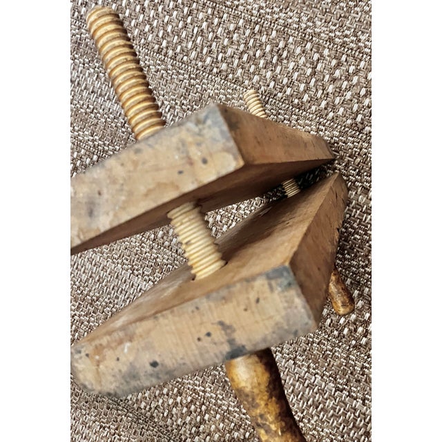 Vintage Professional Bookbinding Block Finishing Press For Sale - Image 10 of 12