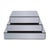 Wood Grigio Mirrored Set of Three Platforms For Sale - Image 7 of 10