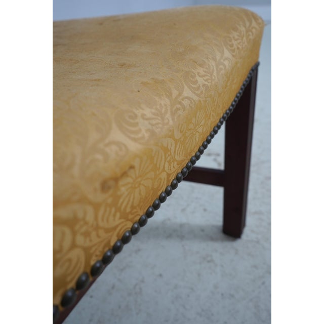 Set of 4 Biggs Mahogany Ribbon Back Dining Chairs For Sale - Image 12 of 18