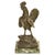 Antique French Bronze Animalier Sculpture Statue Rooster Cockerel Chicken by Louis-Albert Carvin, 1900 For Sale - Image 9 of 14