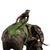 Antique Cast Bronze Elephant Hunt Scene With Lion Antonio Amorgasti Belgium 1925 For Sale - Image 10 of 15