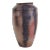 Signed 1980s Modern Raku Vase by Tom Radca For Sale