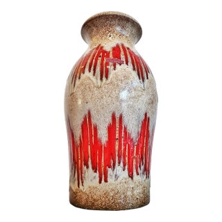 Vibrant Scheurich 'Lora' Floor Vase Nr. 290/40 For Sale