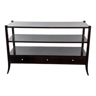 Barbara Barry Collection by Baker Console Table With Storage For Sale