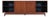 Mid-Century Modern Walnut Tambour Door Credenza, 1960s For Sale