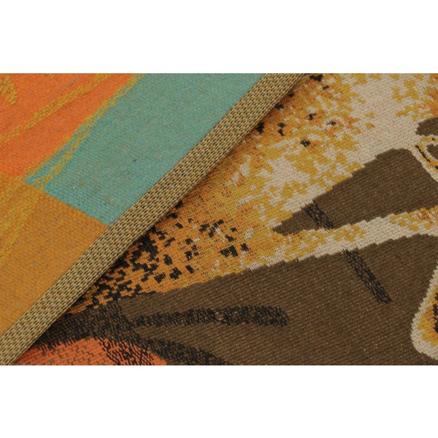 Signed Vintage French Aubusson Tapestry "Cybele" by René Fumeron - Rug & Kilim For Sale - Image 9 of 9