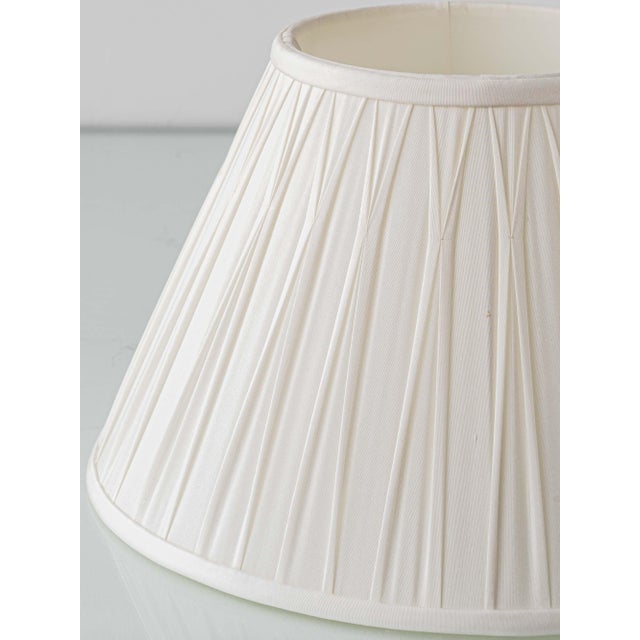Brown French Faux Bois Ceramic Urn Table Lamp by Le Dauphin, 1980s For Sale - Image 8 of 15