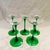 Cristal d'Arques-Durand "Emerald" Set of 5 Wine Glasses For Sale In Palm Springs - Image 6 of 6