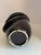 1970s Bellini Black & Chrome Art Glass Vase Italy For Sale - Image 5 of 7