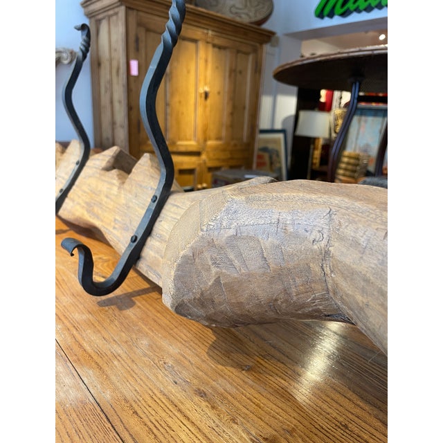 Rustic 1940s Rustic Southwestern Coat Rack For Sale - Image 3 of 12