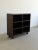 1970s Vintage Oak Bookcase Cylinder Legs For Sale - Image 5 of 16