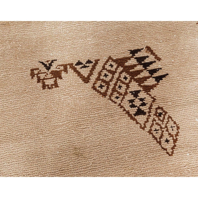 Art Deco Doris Leslie Blau Vintage French Art Deco Rug For Sale - Image 3 of 7