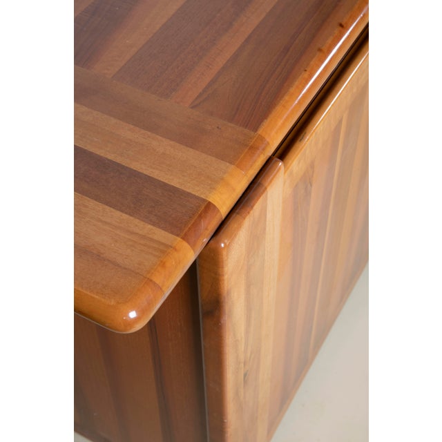 Sculptural Walnut Sideboard from Mobil Girgi, Italy, 1970s For Sale - Image 10 of 11