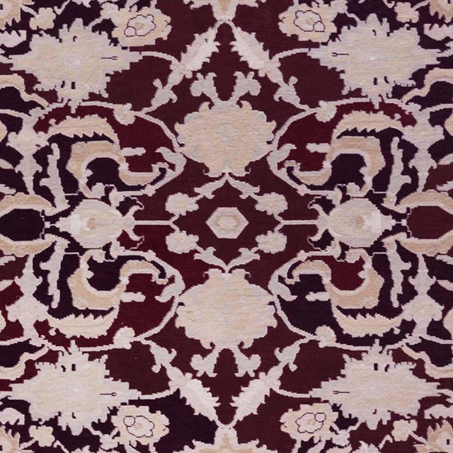 Persian Handwoven Persian Agra Inspired Rug For Sale - Image 3 of 6