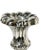 Mid-19th Century Austrian Silver Candlesticks, Set of 2 For Sale - Image 3 of 8