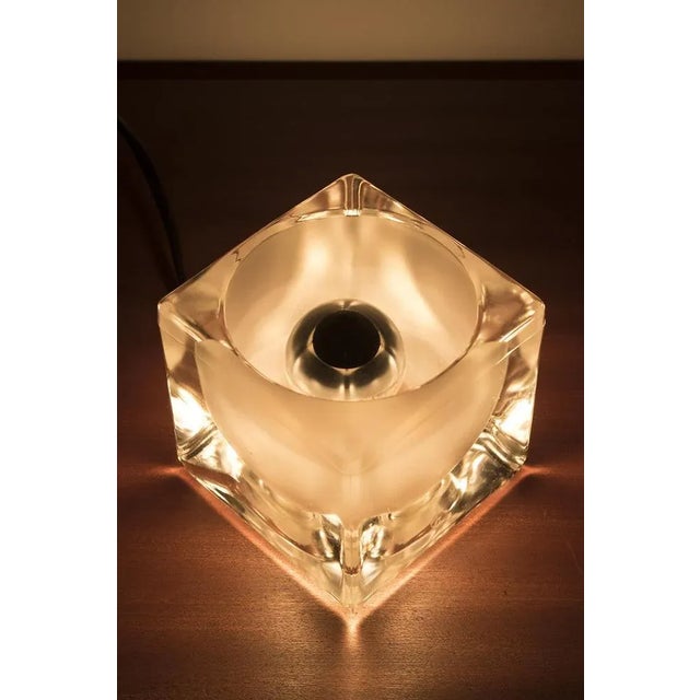 Glass Table Lamp from Putzler For Sale - Image 4 of 10