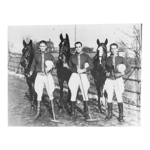 1932 Polo Team Equestrian Photograph