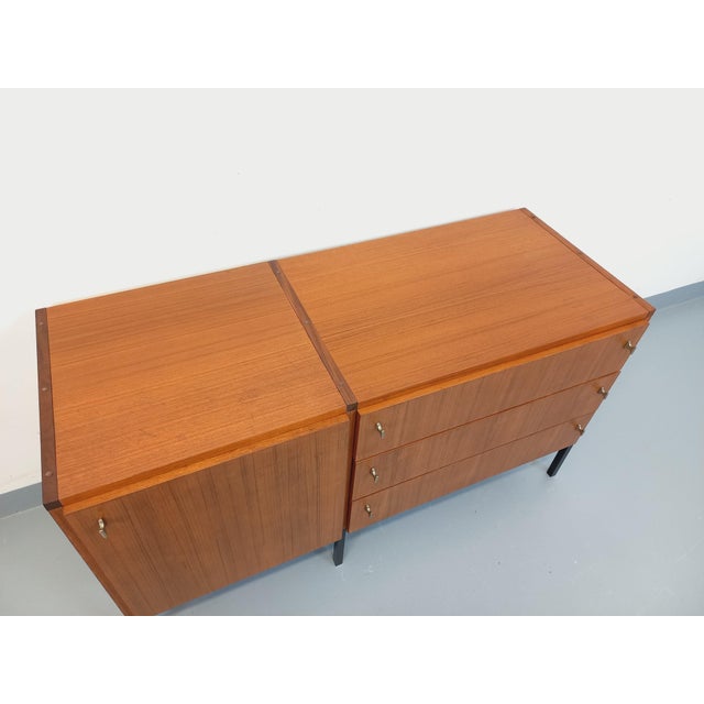 Vintage Sideboard by Guariche Mortier Motte for Arp Minvielle, 1960s For Sale - Image 6 of 18