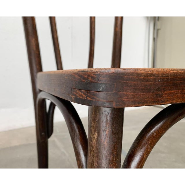 Art Deco Bentwood Cafe Chair, 1930s For Sale - Image 12 of 18