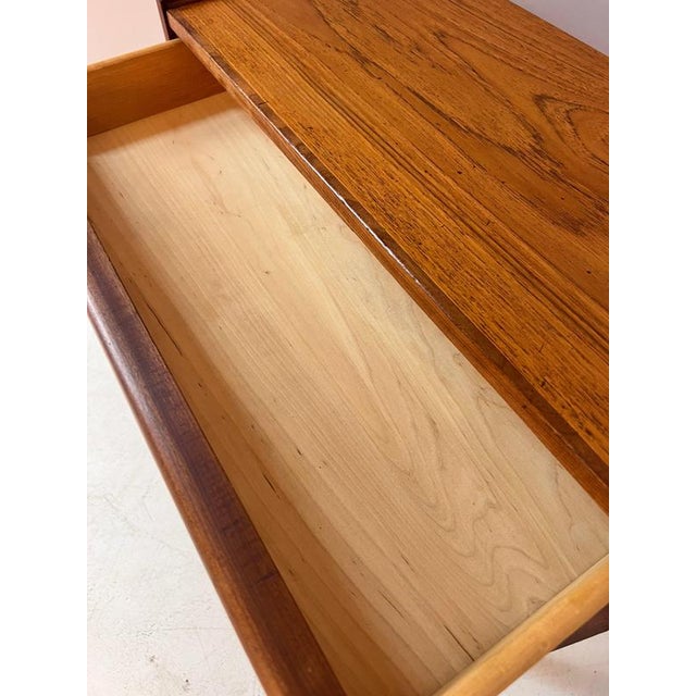 Small Teak Chest of Drawers For Sale - Image 6 of 11