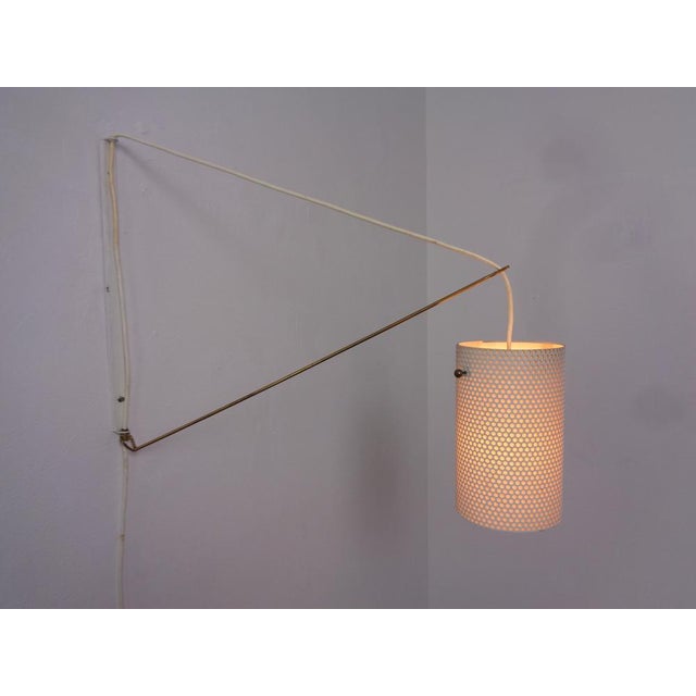 1950s Adjustable Brass Wall Lamp, Italy, 1950s For Sale - Image 5 of 18