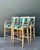 Vintage Carved Dolphin and Fabric Bar Stools - Set of 4 For Sale - Image 10 of 12