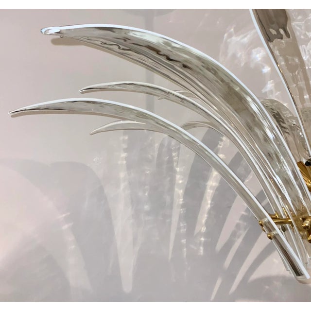 Murano Myran Allan Luxury Lighting Modern Italian Murano Glass Chandelier For Sale - Image 4 of 6