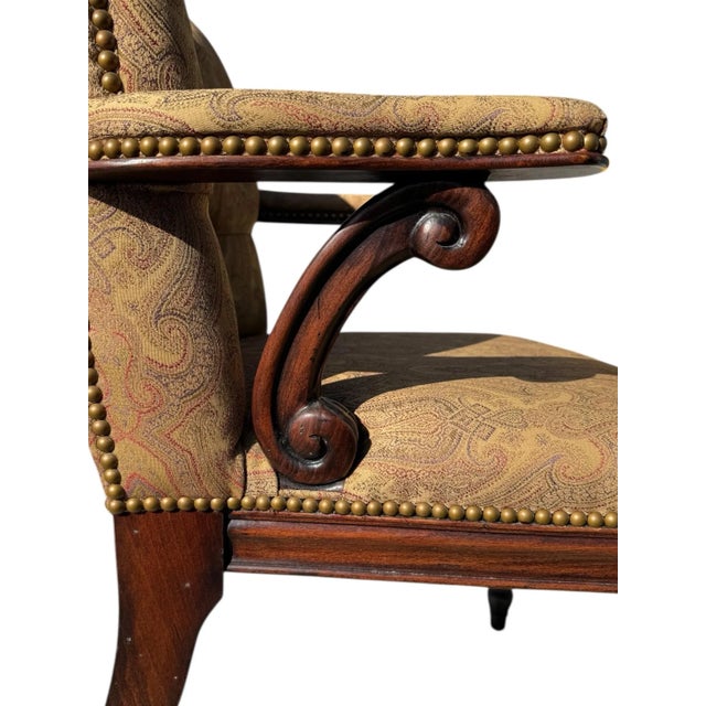 French Late 20th Century Henredon for Ralph Lauren Louis XVI Armchairs, a Pair For Sale - Image 3 of 7