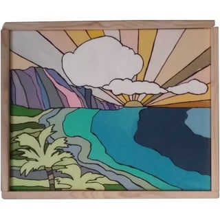 Hawaiian Ocean Original Painting For Sale