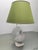 Pigeon-Shaped Porcelain Lamp with Fabric Lampshade, 1970s For Sale - Image 16 of 18