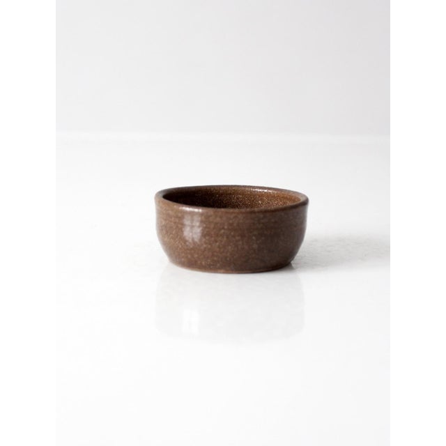 Contemporary Vintage Handmade Studio Pottery Bowl For Sale - Image 3 of 12