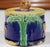 French 19th Century French Barbotine Majolica Covered Sugar Bowl With Cow Motifs For Sale - Image 3 of 9