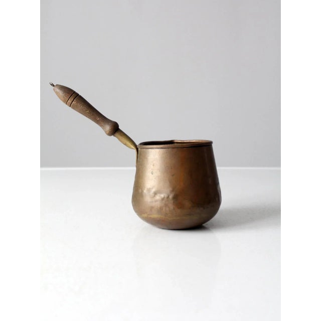 Antique Copper Spouted Pot For Sale - Image 10 of 11