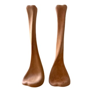 Elsa Peretti for Tiffany & Co Bone Candleholders For Sale